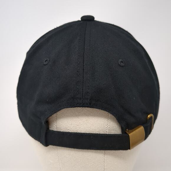 Drippin' Slideback Baseball Cap Black One Size Embroidered Distressed Mu:ka: - Picture 6 of 10